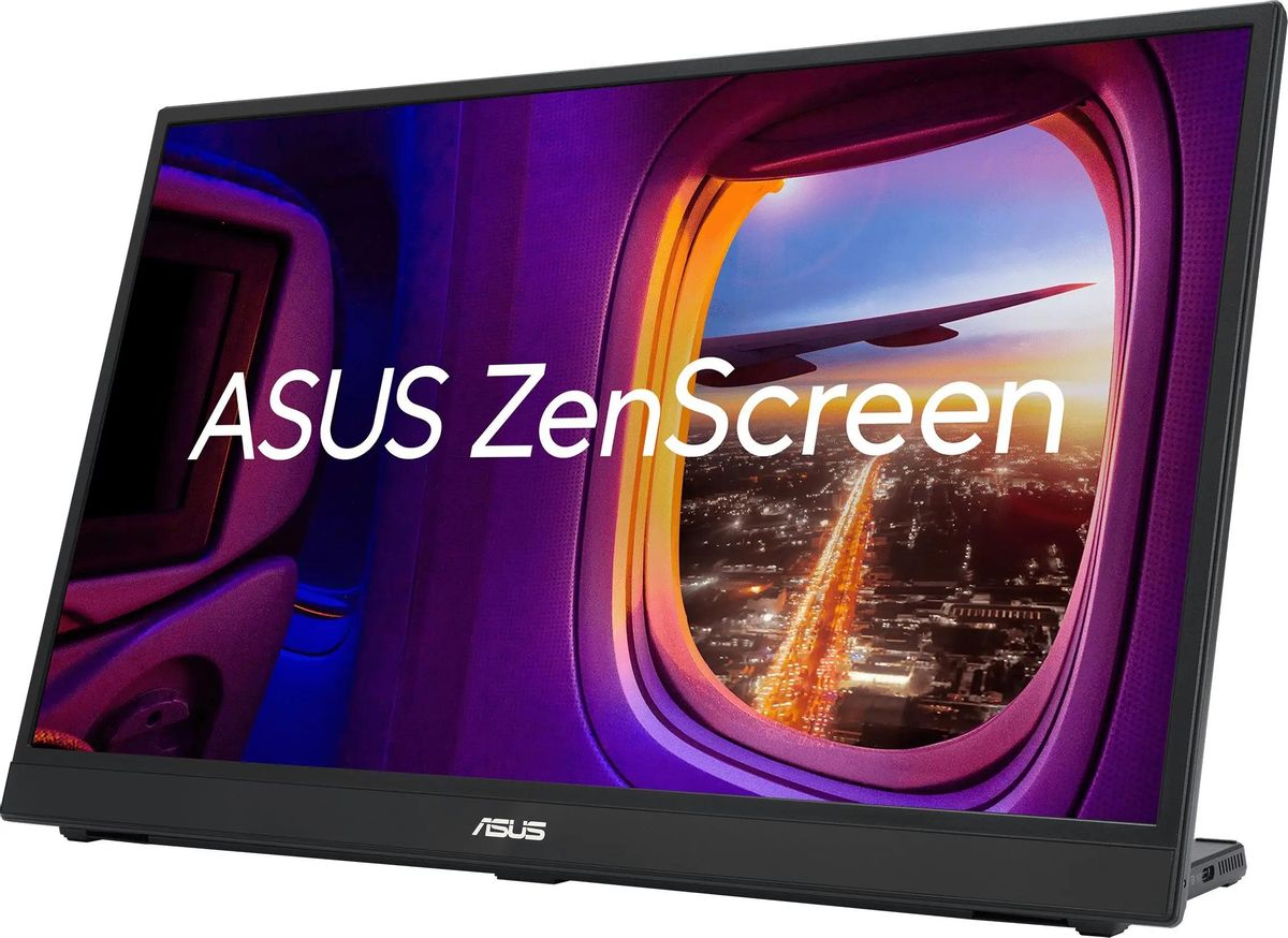 Монитор 17.3 ASUS ZenScreen MB17AHG IPS, 1920x1080 (16:9), 300кд/м2, 144 Гц, 5 мс, 178°/178°, HDMI, USB Type-C, черный (90LM08PG-B01170)