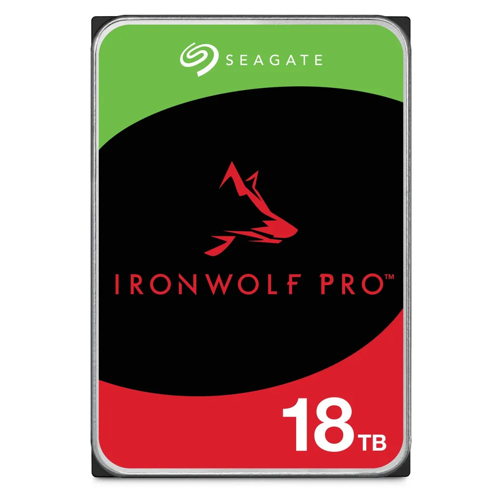 Жесткий диск (HDD) Seagate 18Tb Ironwolf Pro, 3.5, 7.2K, 256Mb, 512e, SATA3 (ST18000NT001)