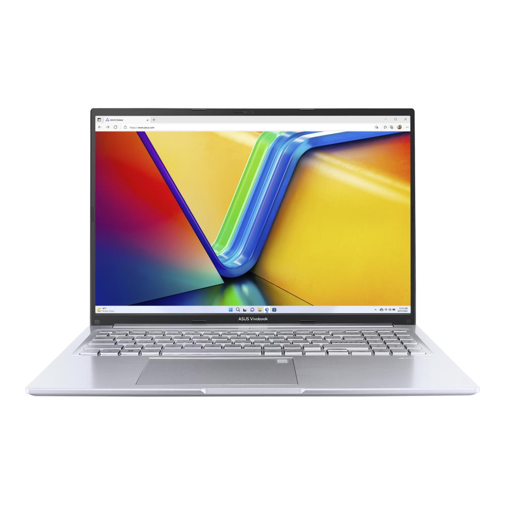 Ноутбук ASUS VivoBook 16 X1605ZA-MB829 16 IPS 1920x1200, Intel Core i5 1235U 1.3 ГГц, 16Gb RAM, 512Gb SSD, без OC, серебристый (90NB0ZA2-M01760)