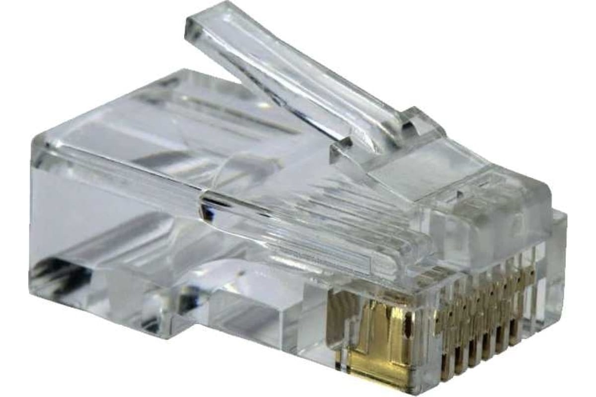  Коннектор RJ-45 8P8C категория 5e, 100 шт., 5bites (US050C)