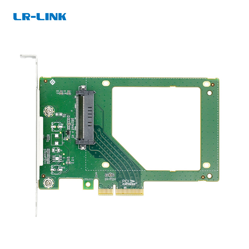   E2E4 Адаптер LR-LINK LRNV9411U3, U.3 SFF-8639 SSD, PCI-Ex4 (LRNV9411U3)