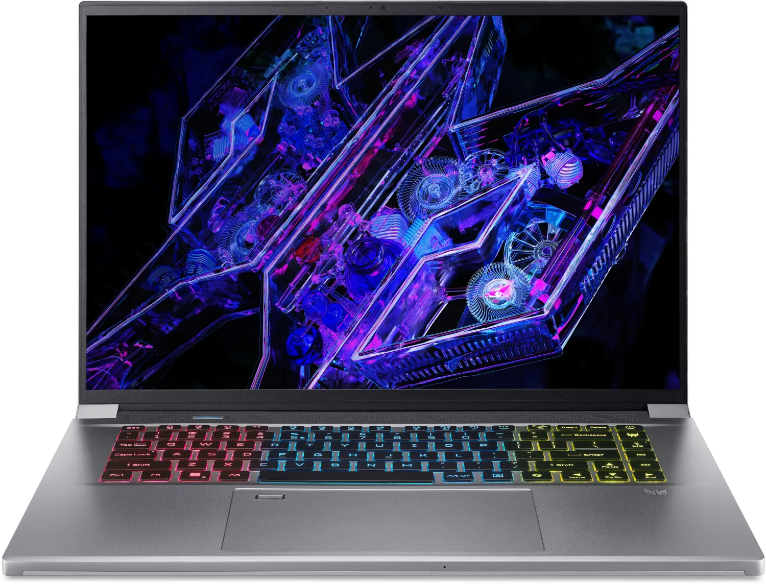 Ноутбук Acer Predator Triton Neo PTN16-51-936A 16 IPS 3200x2000, Intel Core Ultra 9 185H 2.3 ГГц, 32Gb RAM, 2Tb SSD, NVIDIA GeForce RTX 4070-8Gb, W11, серебристый (NH.QPPCD.002)