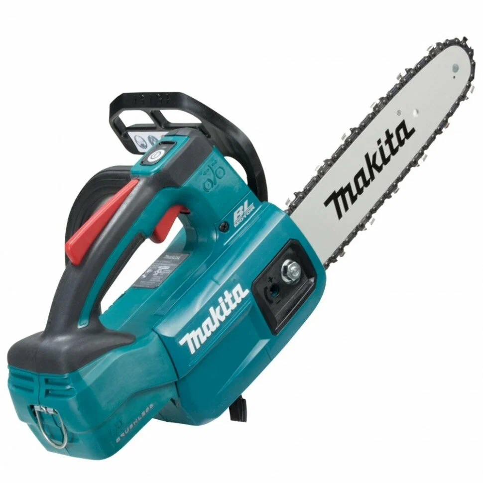 Пила цепная Makita DUC204SF, бесщеточный, шина 20 см, шаг 3/8 дюйма, аккумуляторная, 18 В, 3 А·ч, Li-Ion, 2.8 кг, АКБ+З/У (DUC204SF)