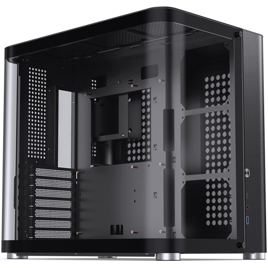Корпус JONSBO TK-2 2.0, ATX, Midi-Tower, USB 3.0, USB Type-C, черный, без БП (JB_TK-2_Black)