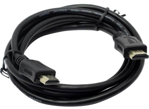 Кабель HDMI(19M)-HDMI(19M) v2.0 4K, экранированный, 15 м, черный Wize C-HM-HM-15M (C-HM-HM-15M)