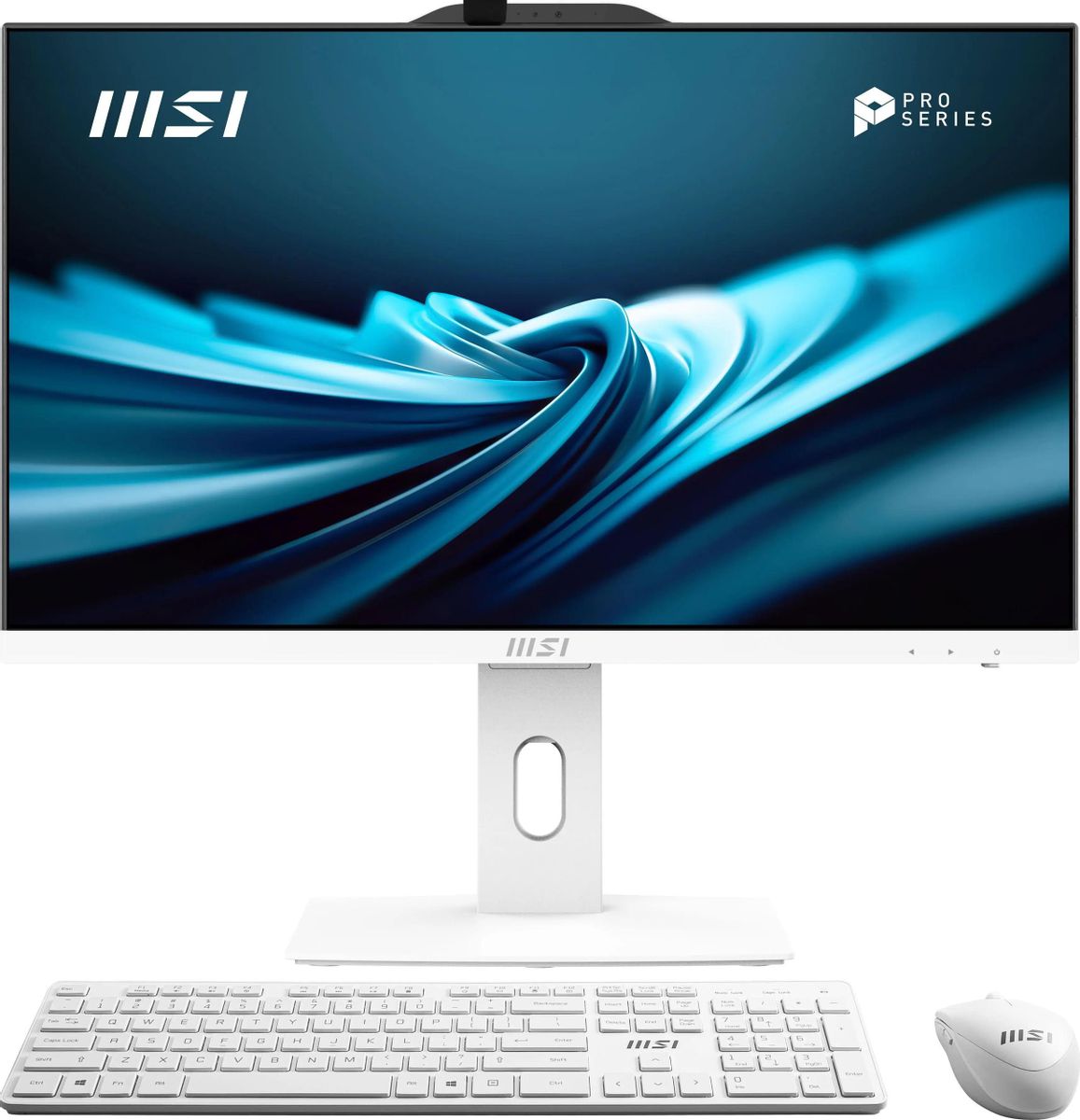 Моноблок MSI Pro AP242P 14M-668XRU 23.8 1920x1080, Intel Core i7-14700 2.1 ГГц, 16Gb RAM, 512Gb SSD, Intel UHD Graphics 770, WiFi, BT, Cam, без ОС, белый, клавиатура, мышь (9S6-AE0622-668)