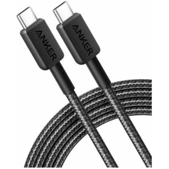 Кабель USB Type-C-USB Type-C, быстрая зарядка, 90 см, черный, Anker Power Line 310 A81D5H11 (ANK-A81D5H11-BK)