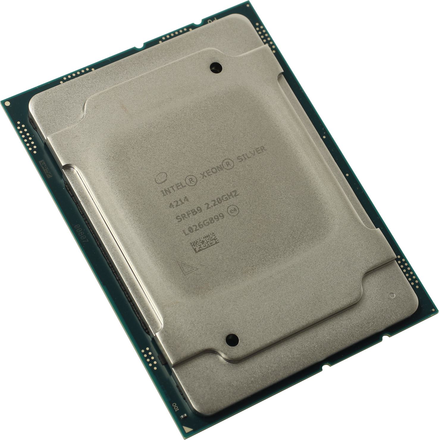 Socket 3647 Процессор Intel Xeon Silver-4214, 2200MHz, 12C/24T, 16.5Mb, TDP-85 Вт, LGA3647, tray (CD8069504212601)