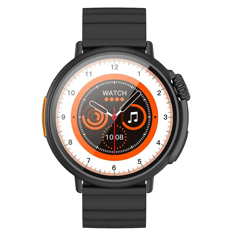 Смарт-часы Hoco Y18 (call version), 1.52 IPS, черный (6942007605243)