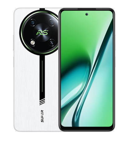 Смартфон ITEL RS4, 6.56 720x1612 IPS, MediaTek Helio G99 Ultimate, 12Gb RAM, 256Gb, 3G/4G, NFC, Wi-Fi, BT, 2xCam, 2-Sim, 5000 мА⋅ч, USB Type-C, Android 13, белый (ITL-RS4.12.256.WT)