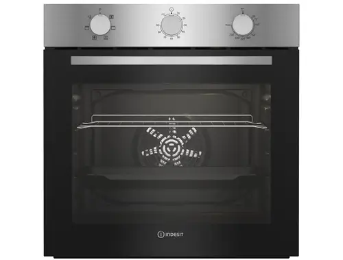 Духовой шкаф электрический Indesit IBFTE 3634 IX, серебристый (IBFTE3634IX)