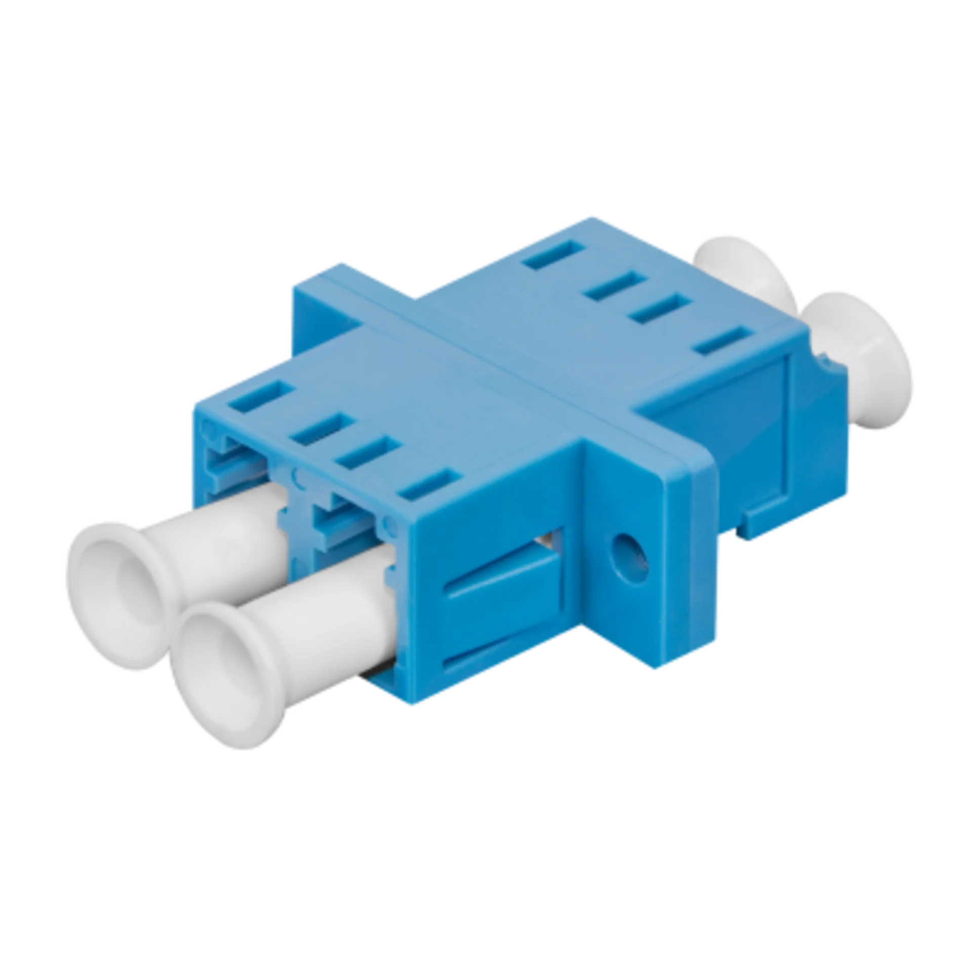   E2E4 Адаптер оптический проходной LC (UPC), дуплекс, одномодовый, синий SNR ADP-LC-DPX SM (SNR-ADP-LC-DPX SM)