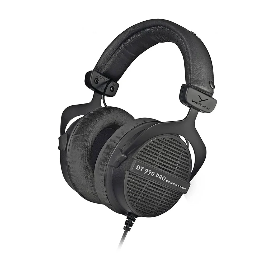 Проводные наушники BEYERDYNAMIC DT 990 PRO BLACK LIMITED, jack 3.5 мм, черный (DT 990 PRO BLACK LIMITED)