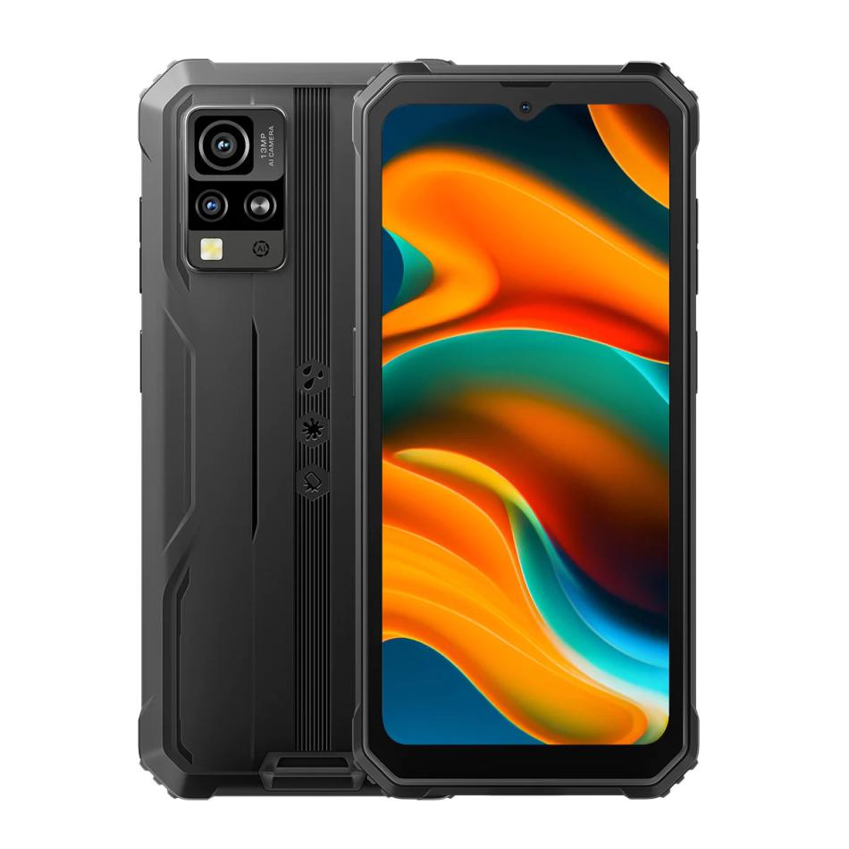 Смартфон Blackview BV4800, 6.56 1612x720 IPS, MediaTek Helio A22, 3Gb RAM, 64Gb, 3G/4G, Wi-Fi, BT, 2xCam, 2-Sim, 5180 мА⋅ч, USB Type-C, Android 13 Go, черный