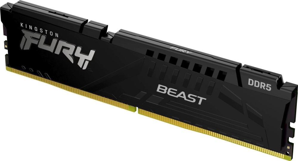 Память DDR5 DIMM 16Gb, 6600MHz, CL32, 1.4V, Kingston FURY Beast Black EXPO (KF564C32BBE-16) Retail