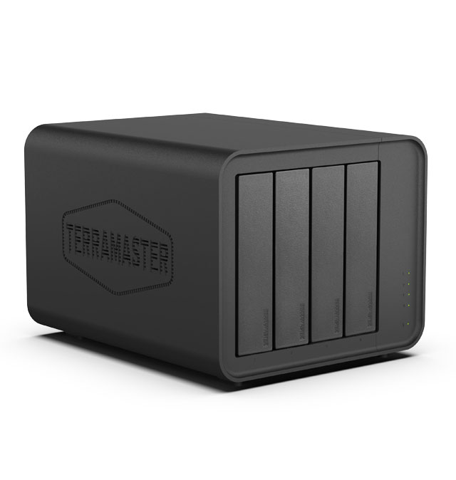 Сетевой накопитель (DAS) TerraMaster D4-320, 4x2.5/3.5 SATA3 HDD, 72W, (D4-320)