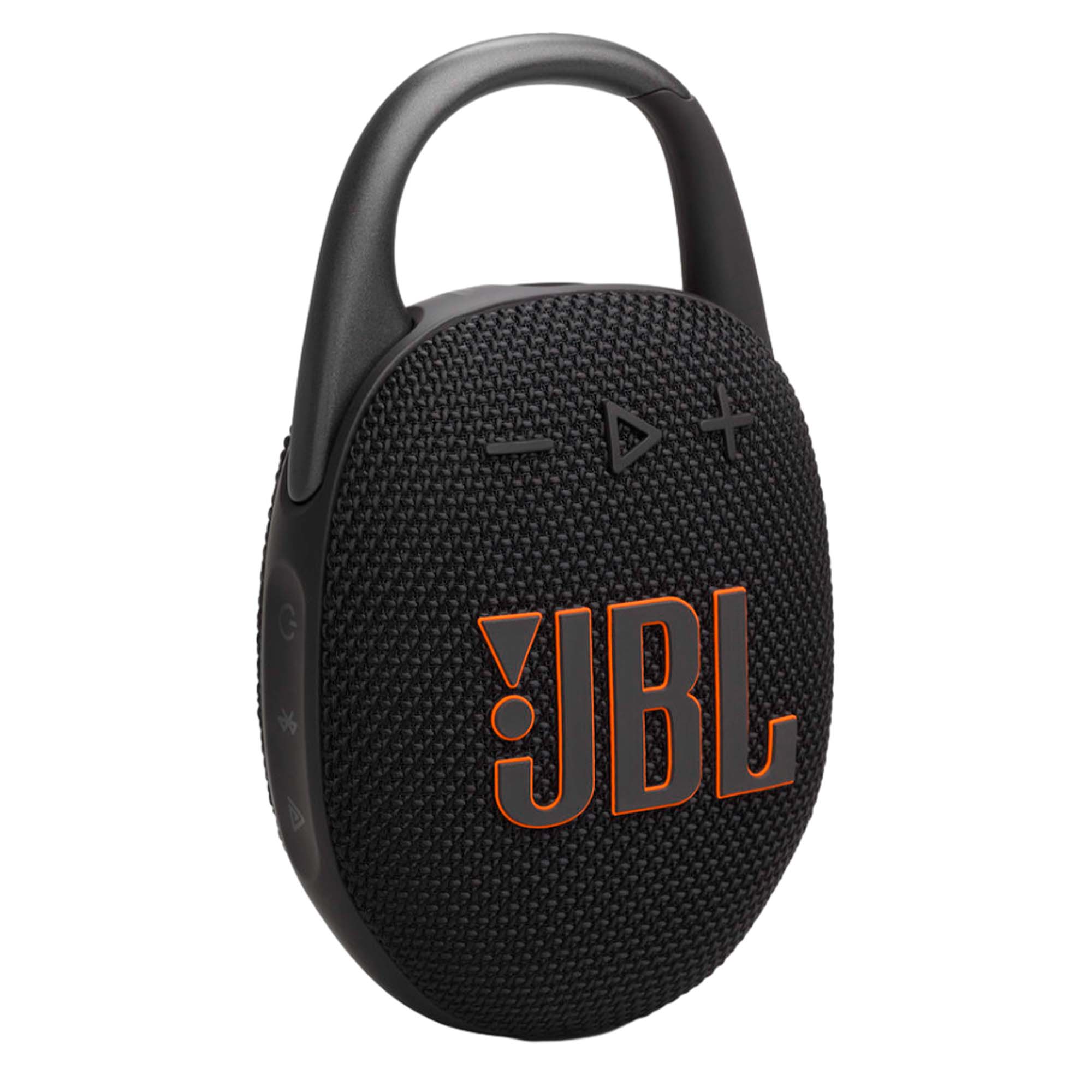 Портативная акустика JBL CLIP 5, 5 Вт, Bluetooth, черный (JBLCLIP5BLK)