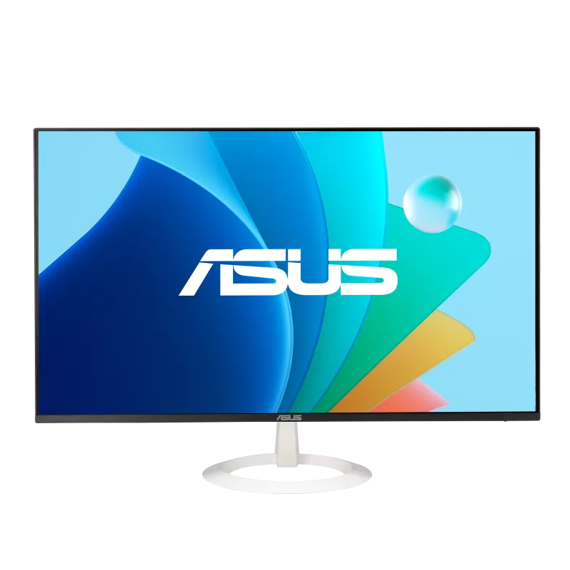 Монитор 23.8 ASUS Eye Care Gaming Monitor VZ24EHF-W IPS, 1920x1080 (16:9), 250кд/м2, 100 Гц, 1 мс, 178°/178°, HDMI, черный/белый (90LM07C2-B01470)