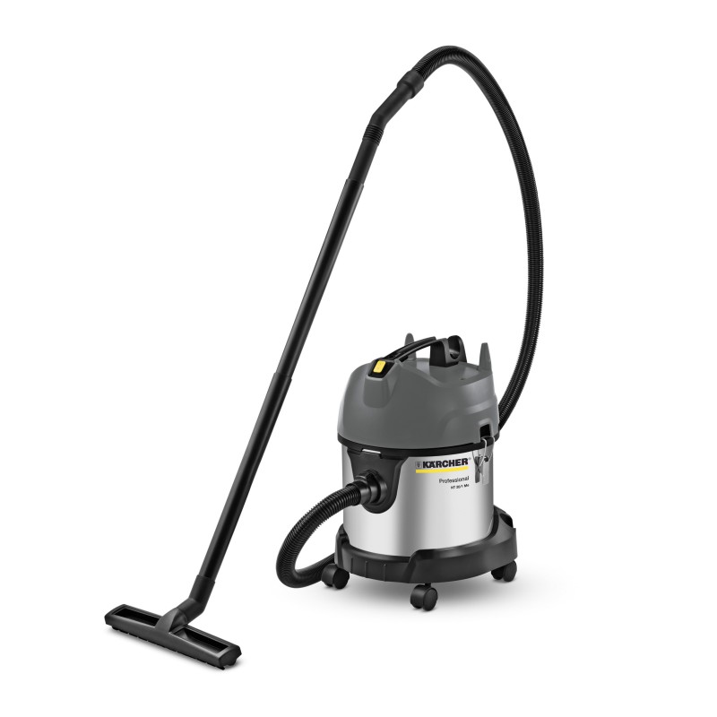 Строительный пылесос KARCHER NT 20/1 ME CLASSIC EDITION, сетевой, 1.5 кВт, сухая, влажная уборка, объем пылесборника 20 л, контейнер/фильтр-мешок, диаметр шланга 3.5 см, длина шланга 2.5 м, 7.4 кг (1.428-548.0)