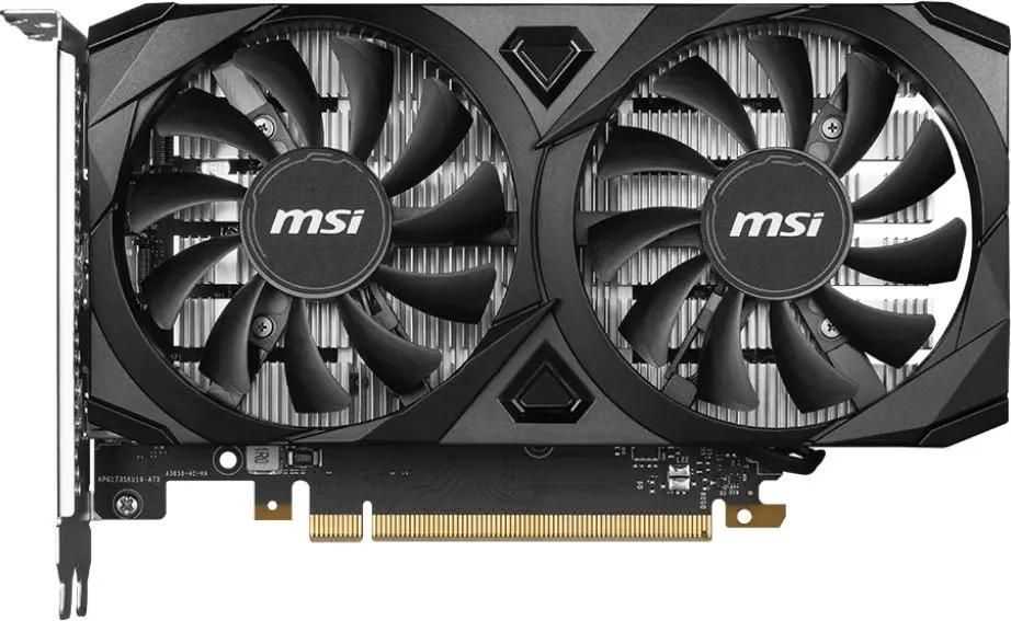 Видеокарта MSI NVIDIA GeForce RTX 3050 VENTUS 2X, 6Gb DDR6, 96 бит, PCI-E, 2HDMI, DP, Retail (RTX 3050 VENTUS 2X 6G)