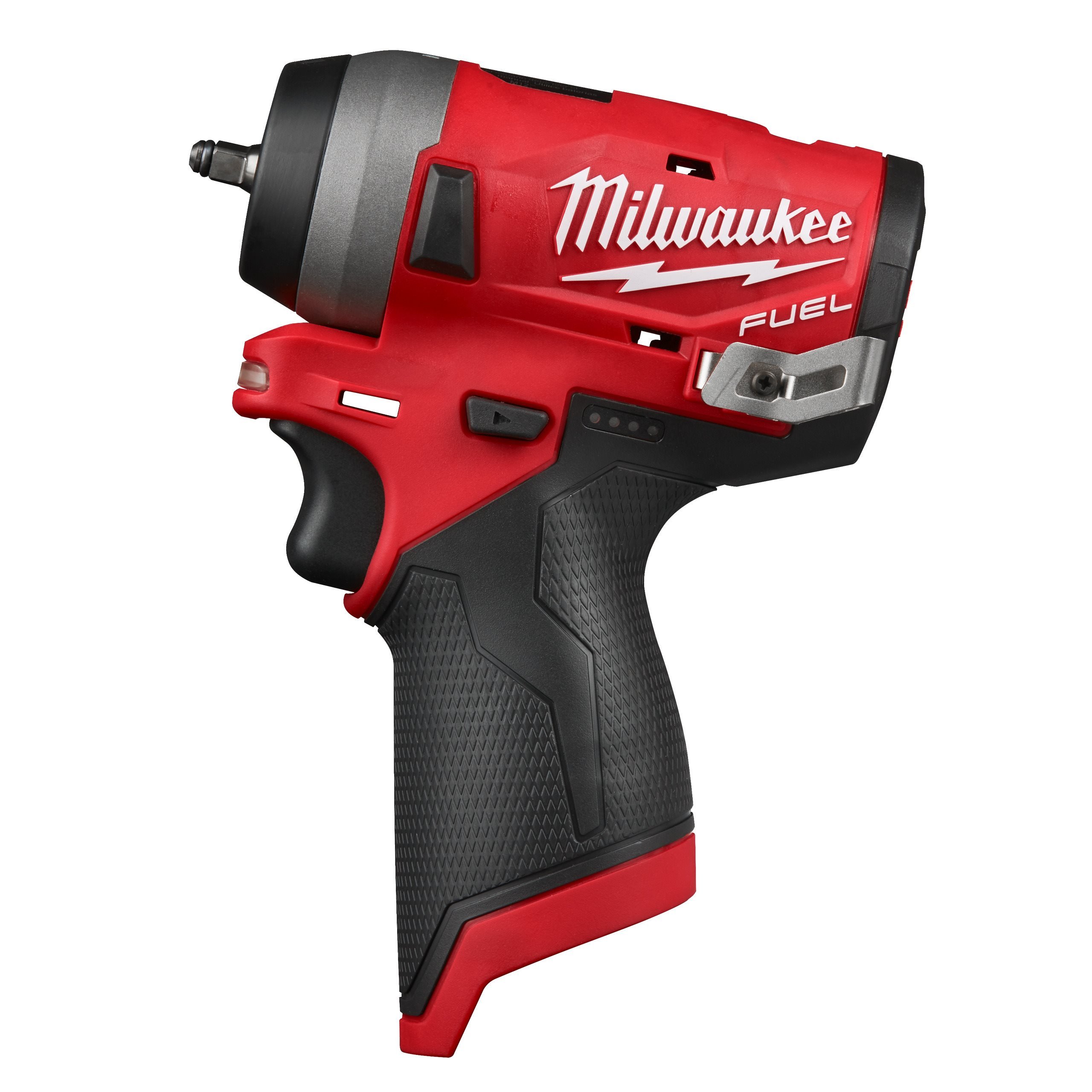 Гайковерт Milwaukee M12 FIW14-0 FUEL, аккумуляторный, ударный, 136 нм, 1/4 квадратный с фрикционным кольцом, Li-Ion, 12 В, 900 г (4933464611) поставляется без аккумуляторов и зарядного устройства