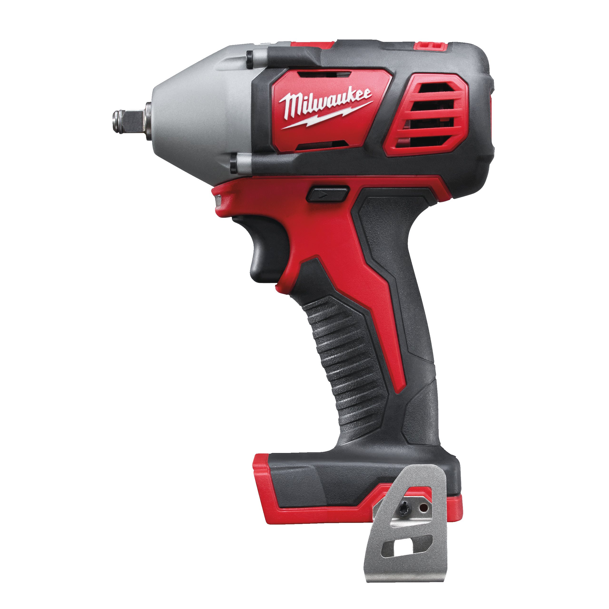 Гайковерт Milwaukee M18 BIW38-0, аккумуляторный, ударный, 210 нм, 3/8 квадратный с фрикционным кольцом, Li-Ion, 18 В, 1.9 кг (4933443600) поставляется без аккумуляторов и зарядного устройства