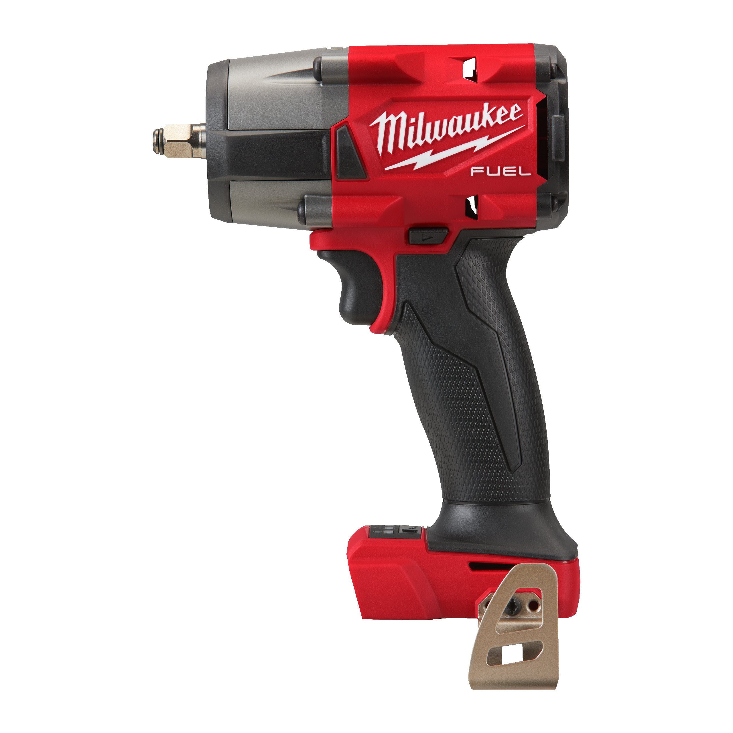 Гайковерт Milwaukee M18 FMTIW2F38-0X FUEL, аккумуляторный, ударный, 813 нм, 3/8 квадратный с фрикционным кольцом, Li-Ion, 18 В, кейс, 2.3 кг (4933479153) поставляется без аккумуляторов и зарядного устройства