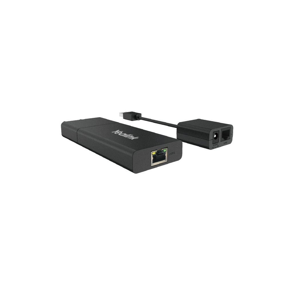 Удлинитель интерфейса Yealink USB2CAT5E-EXT, черный (USB2CAT5E-EXT)
