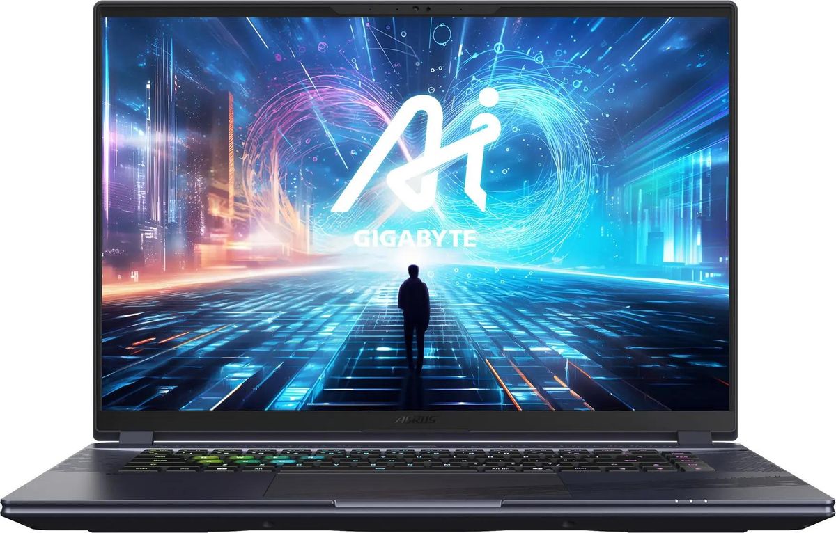 Ноутбук Gigabyte Aorus 16X 16 IPS 2560x1600, Intel Core i7 14650HX 1.6 ГГц, 16Gb RAM, 1Tb SSD, NVIDIA GeForce RTX 4070-8Gb, без OC, серый (ASG-53KZC54SD)