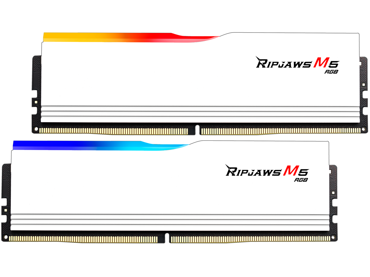 Комплект памяти DDR5 DIMM 64Gb (2x32Gb), 5200MHz, CL40, 1.1V, G.Skill RIPJAWS M5 RGB (F5-5200J4040A32GX2-RM5RW) Retail