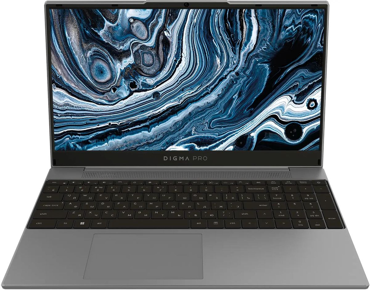 Ноутбук DIGMA PRO Breve S 15.6 IPS 1920x1080, Intel Core i5 1035G1 1 ГГц, 16Gb RAM, 512Gb SSD, W11Pro, темно-серый (DN15P5-ADXW04)