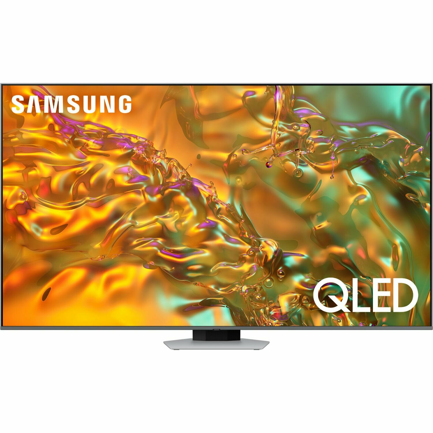 Телевизор 85 Samsung QE85Q80DAUXCE, 3840x2160, HDMIx4, USBx2, WiFi, Smart TV, титан (QE85Q80DAUXCE)