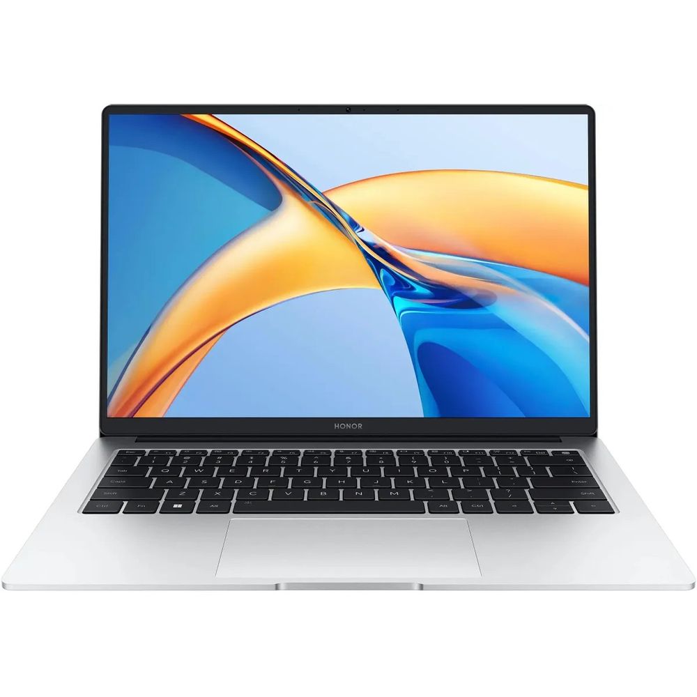 Ноутбук Honor MagicBook X14 FRI-H56 14 IPS 1920x1200, AMD Ryzen 5 7640HS 4.3 ГГц, 16Gb RAM, 512Gb SSD, без OC, серебристый (5301AKAX)