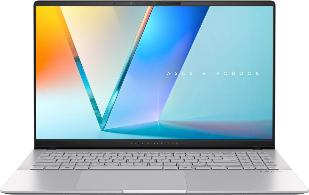 Ноутбук ASUS VivoBook S 15 OLED S5507QA-MA052W 15.6 OLED 2880x1620, Qualcomm Snapdragon X Elite X1E 78 100 3.4 ГГц, 32Gb RAM, 1Tb SSD, W11, серебристый (90NB14Q2-M00630)