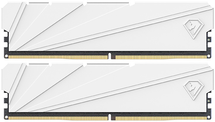 Комплект памяти DDR4 DIMM 16Gb (2x8Gb), 3200MHz, CL16, 1.35V, Netac Shadow S (NTSSD4P32DP-16W) Retail