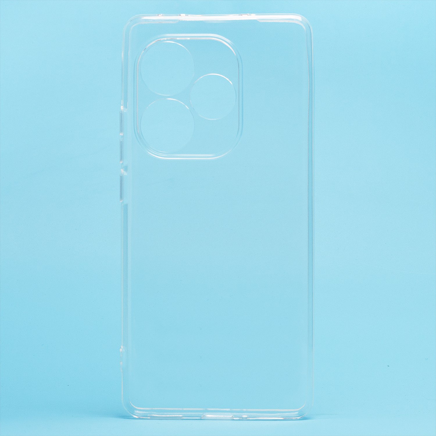 Чехол-накладка Activ ASC-101 Puffy 0.9мм для смартфона Realme GT 6T, силикон, прозрачный (233689)