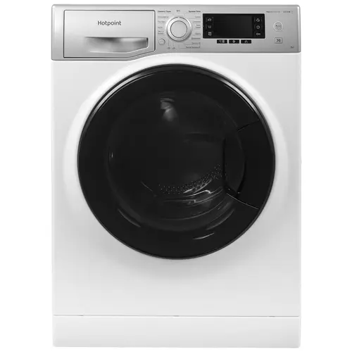 Стиральные машины Стиральная машина HOTPOINT NSD 8249 UD AVE RU, 8 кг, 1200 об/мин, белый/серый (869991655520)