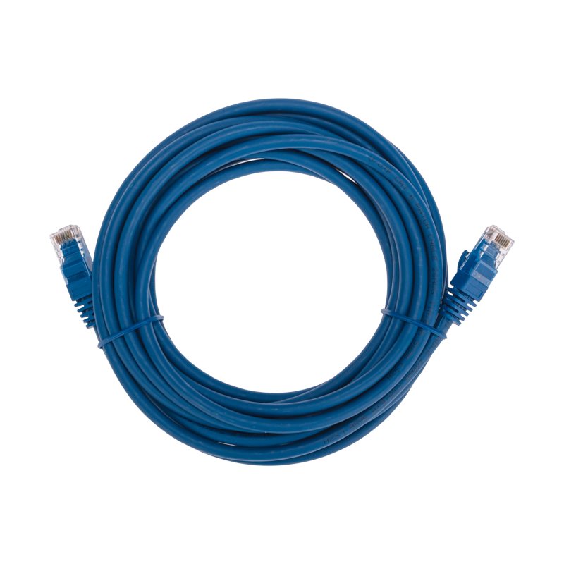 Патч-корд UTP кат.6, 5 м, RJ45-RJ45, синий, CU, LSZH, REXANT (02-0294-5)