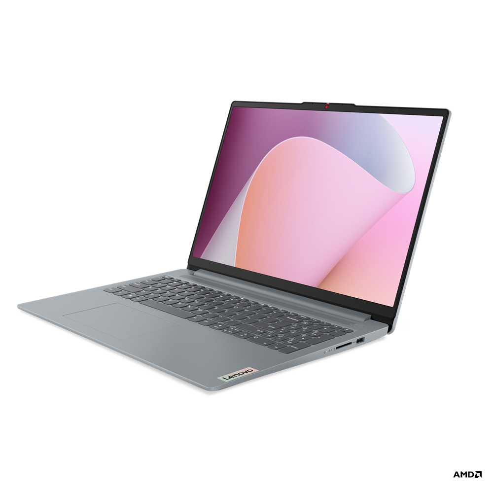 Работа и бизнес Ноутбук Lenovo IdeaPad 3 Slim 16ABR8 16 IPS 1920x1200, AMD Ryzen 7 7730U 2 ГГц, 16Gb RAM, 512Gb SSD, без OC, светло-серый (82XR008NRK)