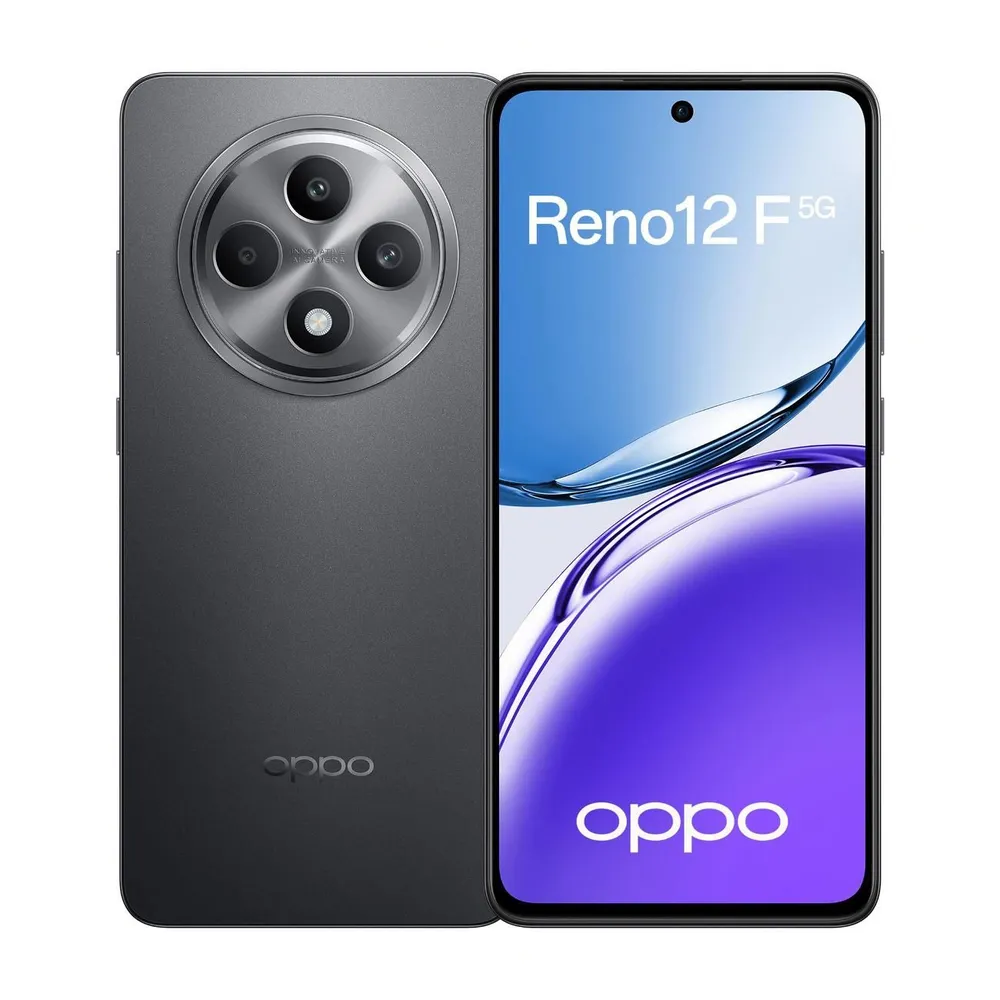 Смартфон OPPO Reno12 F 5G, 6.67 2400x1080 AMOLED, MediaTek Dimensity 6300, 8Gb RAM, 256Gb, 3G/4G/5G, Wi-Fi, BT, 3xCam, 2-Sim, 5000 мА⋅ч, USB Type-C, Android 14, серый