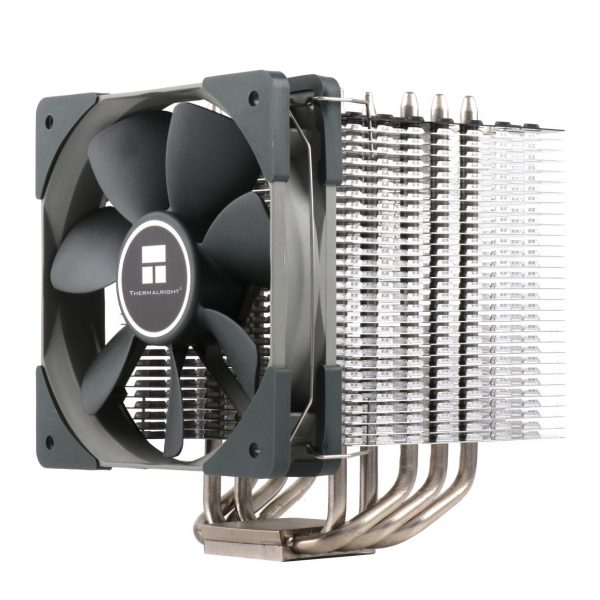 Кулер для процессора Thermalright Macho для Socket 775/115x/1200/1356/1366/1700/1851/2011/2011-3/2066/AM2/AM2+/AM3/AM3+/FM1/AM4/FM2/FM2+, 140 мм, 1800rpm, 25 дБА, 4-pin PWM, Al (Macho 120 Rev.B_1700)