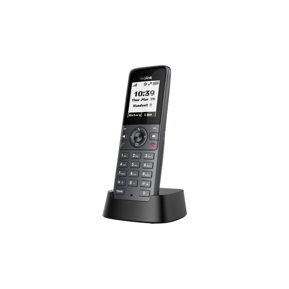 VoIP прочее оборудование DECT-трубка Yealink W71H для W70B/W71P/W73P/W74P/W76P/W79P/W75/W80/W90, черный (W71H)