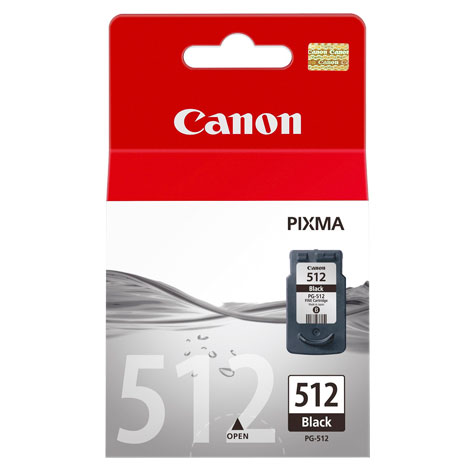  Картридж струйный Canon PG-512 (2969B007), черный, оригинальный, объем 15мл, ресурс 401 страниц, для Canon PIXMA-iP2700 / iP2702 / MP230 / MP240 / MP250 / MP252 / MP260 / MP270 / MP272 / MP280 / MP282 / MP480 / MP490 / MP492 / MP495 / MP499 / MX320 / MX330 / MX340 / MX350 / MX360 / MX410 / MX420