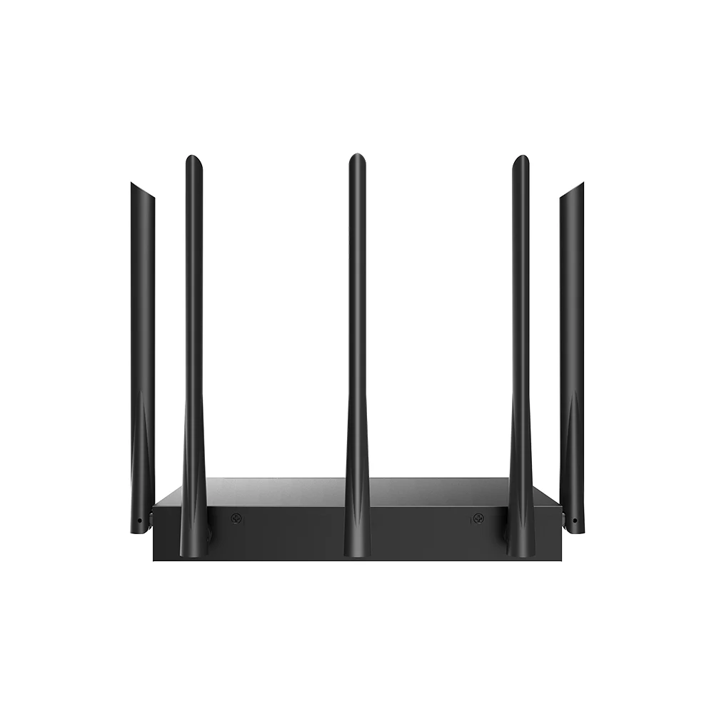 Wi-Fi роутер Tenda W30E, 802.11a/b/g/n/ac/ad/ax, 2.4 / 5 ГГц, до 2.98 Гбит/с, LAN 3x1 Гбит/с, WAN 1x1 Гбит/с, внешних антенн: 5 (W30E)