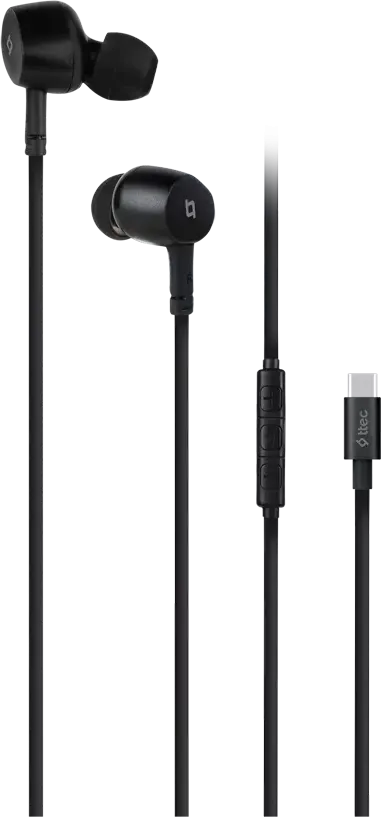 Проводная гарнитура TTEC Pop 2 , USB Type-C, черный (2KMM15S)