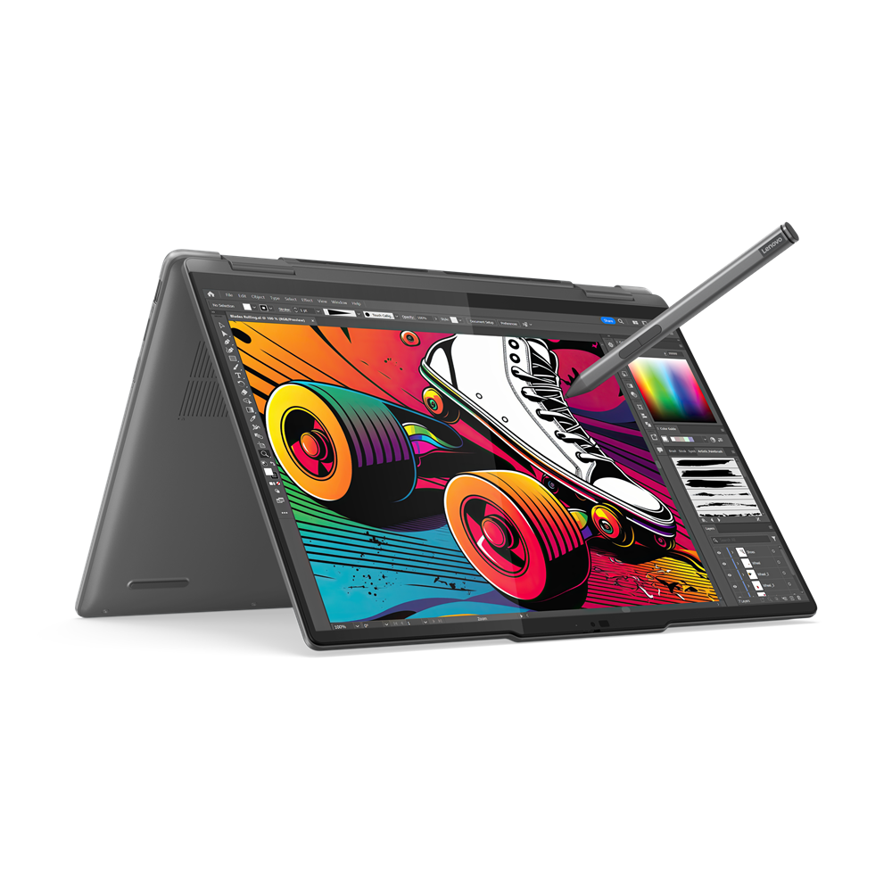 Работа и бизнес Ноутбук Lenovo Yoga 7 2-in-1 14IML9 14 OLED 2880x1800 Touch, Intel Core Ultra 5 125H 1.2 ГГц, 16Gb RAM, 1Tb SSD, W11, серый (83DJ0095RU)