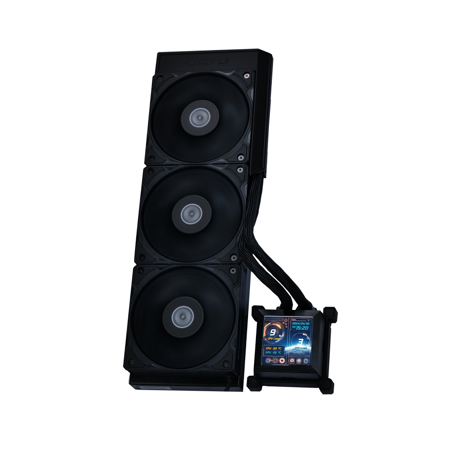 Жидкостное охлаждение LIAN LI HydroShift LCD 360S для Socket/1700/1851/AM5/AM4, 3x120 мм, черный (G89.GHSLCD36SB.R0)
