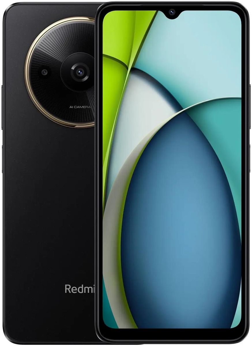 Смартфон Xiaomi Redmi A3x, 6.71 1650x720 IPS, Unisoc Tiger T603, 3Gb RAM, 64Gb, 3G/4G, Wi-Fi, BT, 2xCam, 2-Sim, 5000 мА⋅ч, USB Type-C, Android 14 (Go Edition), черный (55949)