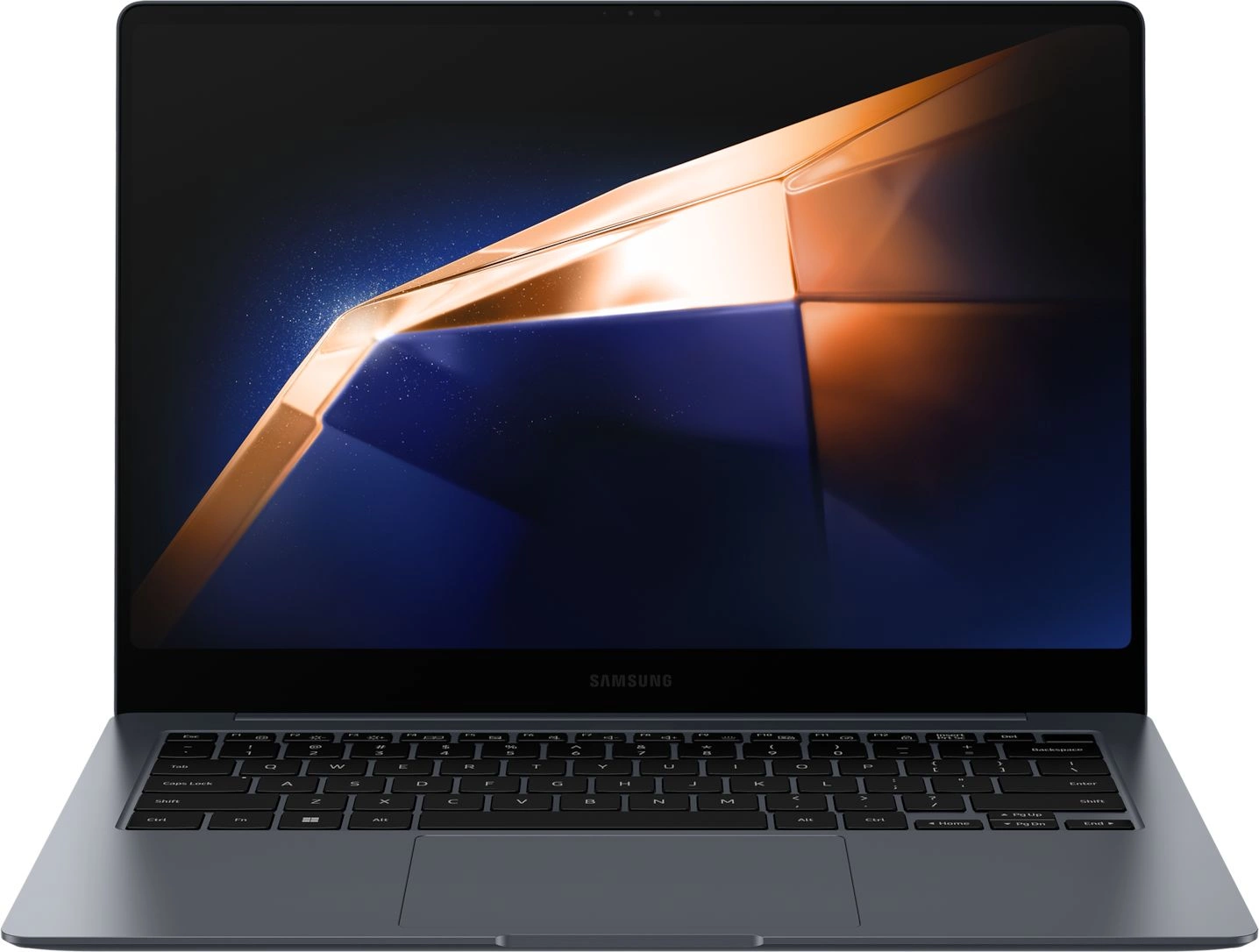 Ноутбук SAMSUNG Galaxy Book 4 Pro 14 AMOLED 2880x1800 Touch, Intel Core Ultra 7 155H 1.4 ГГц, 16Gb RAM, 512Gb SSD, W11, серый (NP940XGK-LG2IN) Английская клавиатура!