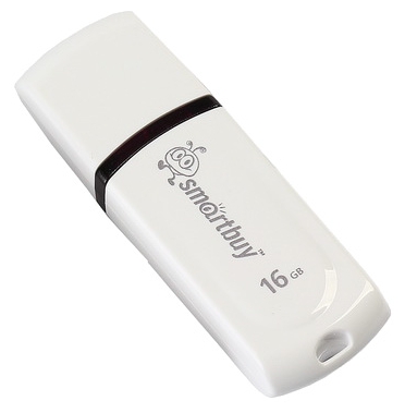 Флешка 16Gb USB 2.0 SmartBuy Paean, черный (SB16GBPN-K)